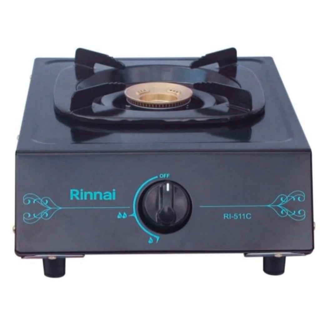 KOMPOR GAS RINNAI 511C - KOMPOR 1 TUNGKU RINNAI 511C - RINNAI KOMPOR GAS 1 TUNGKU - KOMPOR 1 MATA RI