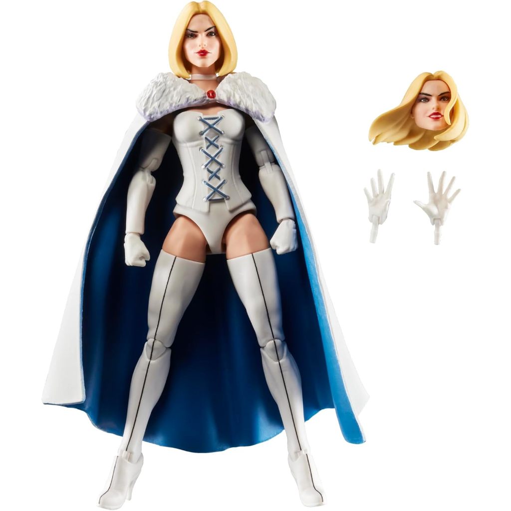 X-Men Marvel Legends Series Emma Frost, 97 Collectible 6-Inch Action Figure Toy