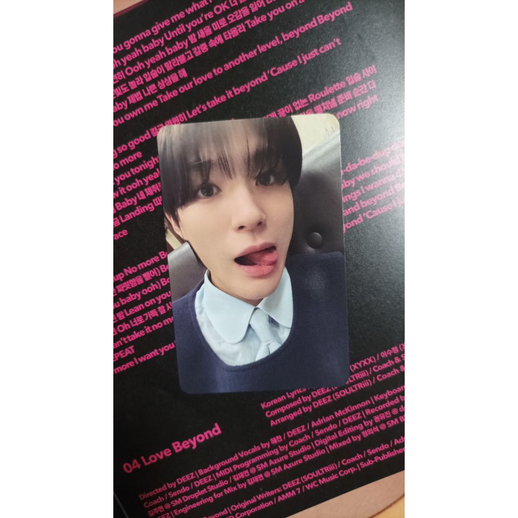 [Ready Stock] Photocard Official Jeno Melet ICFA Introvert Ver