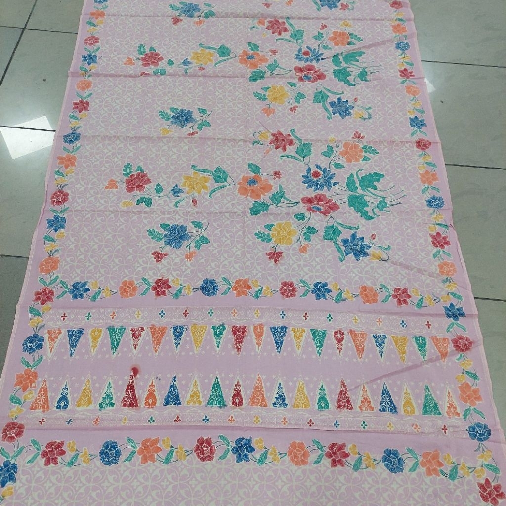 KAIN SARUNG ENCIM NEW BETAWI SOFT PINK