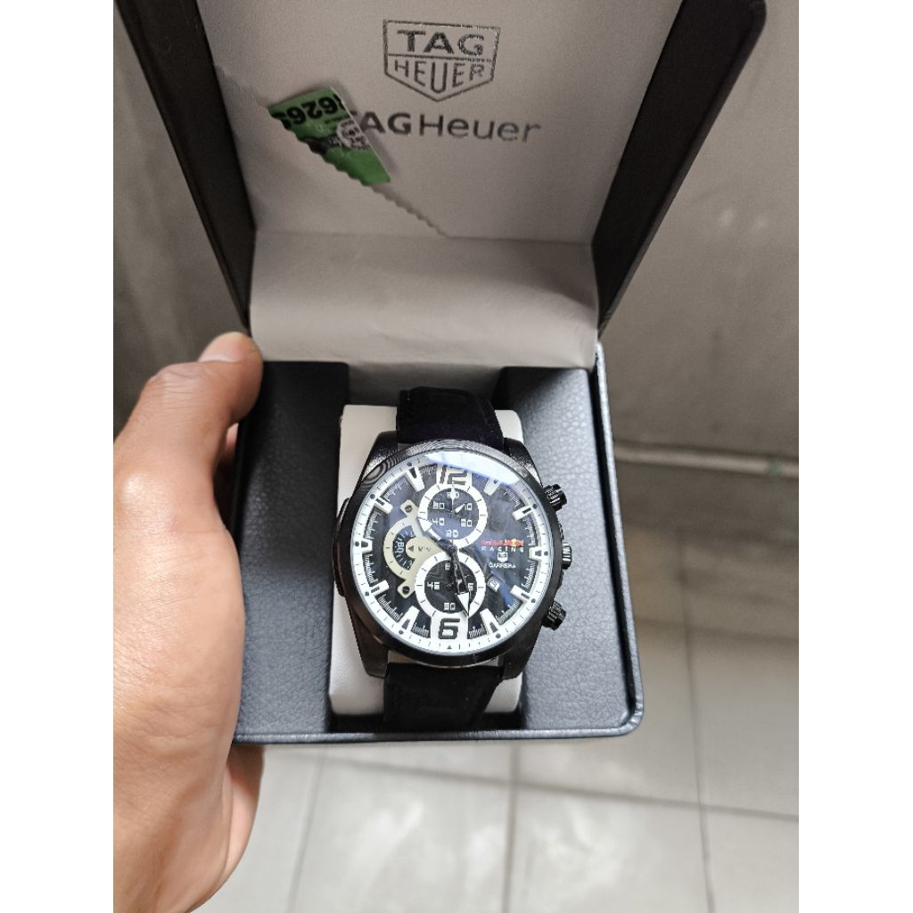 Jam Tangan Casual Pria Tag CR7 Tag Heuer La Decima Murah