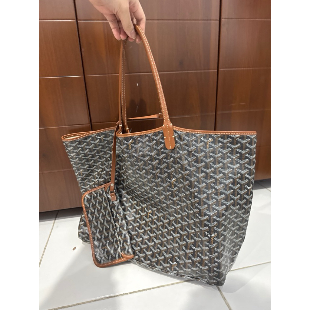 goyard st louis tote bag second size large second bag goyard