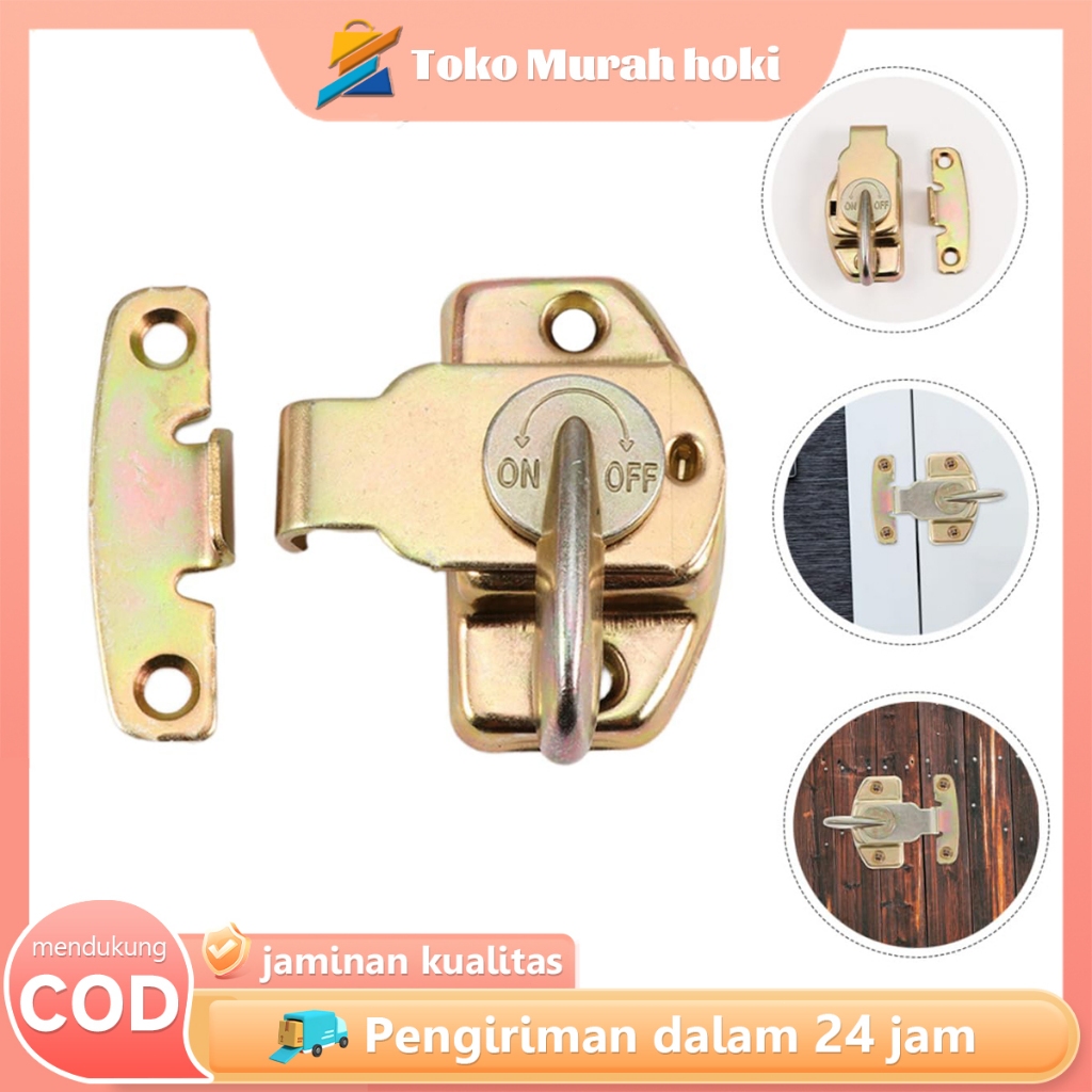 Kunci Pintu Sliding Table Lock Grendel Pintu Slot Pintu Jendela Kunci Tambahan Pintu Geser