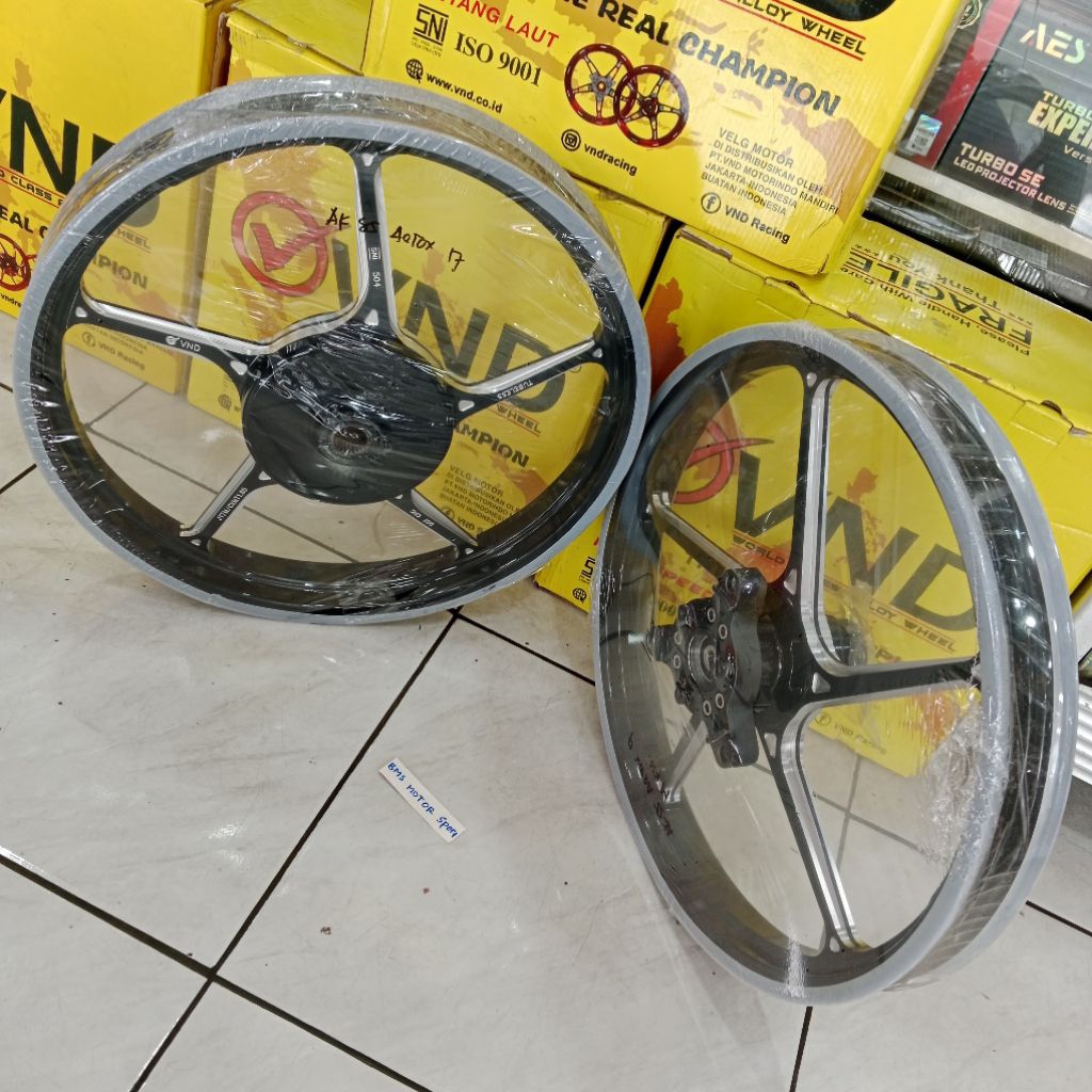 velg vnd ak55 ring 17 aerox old / new. velg vnd ak55 aerox old /new ring 17