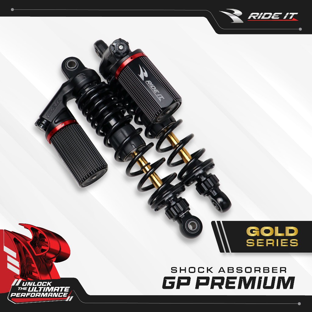 [RIDE IT] SHOCK ABSORBER GP PREMIUM GOLD SERIES/SHOCKBREAKER RIDE IT GP PREMIUM