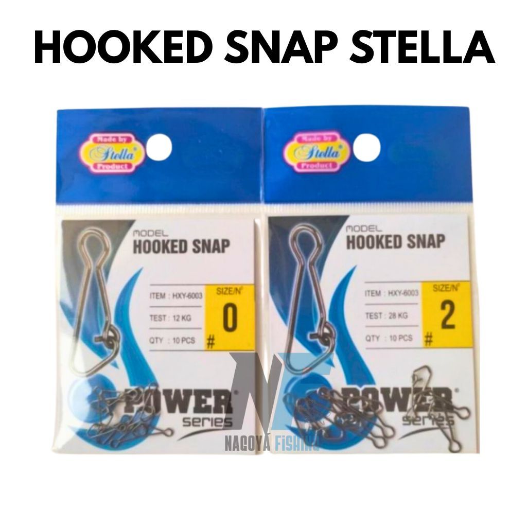 Hooked Snap Stella Peniti Pancing Harga Grosir
