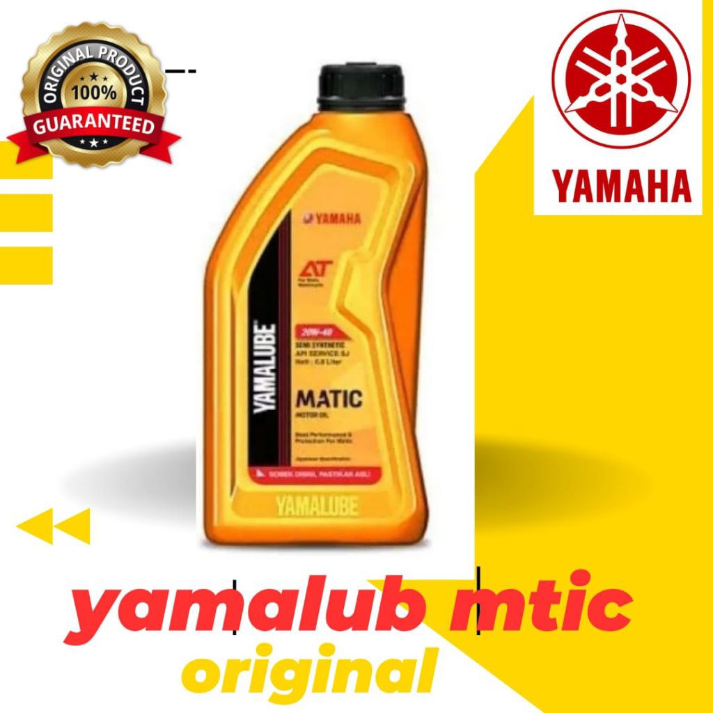 oli Yamalube matic untuk motor Yamaha matic asli original