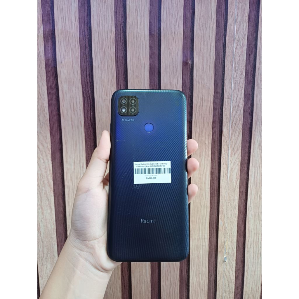 Xiaomi Redmi 9C 4/64 Unit Only Resmi Ori, Second Masih Mulus