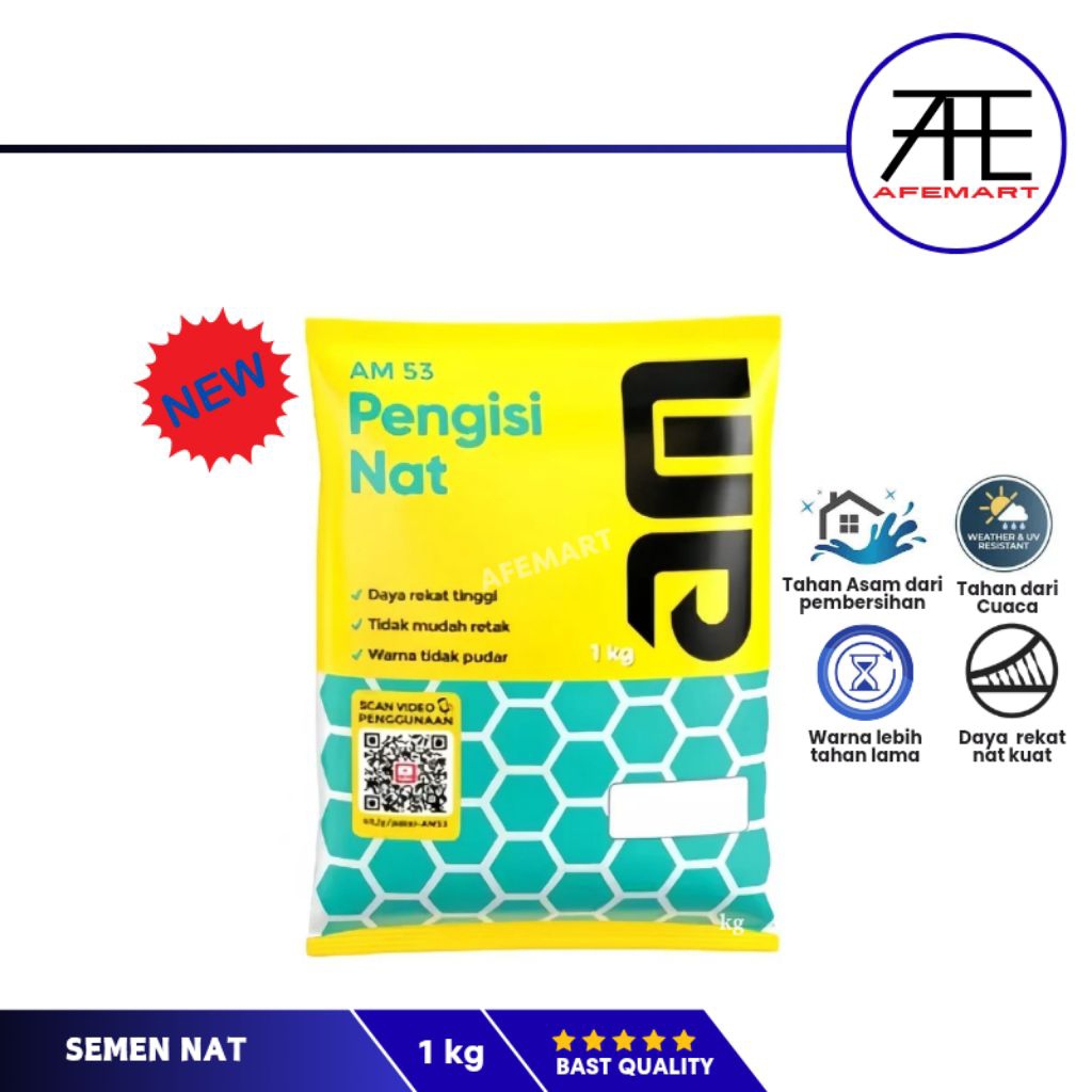 Pengisi Nat Keramik & Granit AM 53 - PENGISI NAT/Nat Anti Retak
