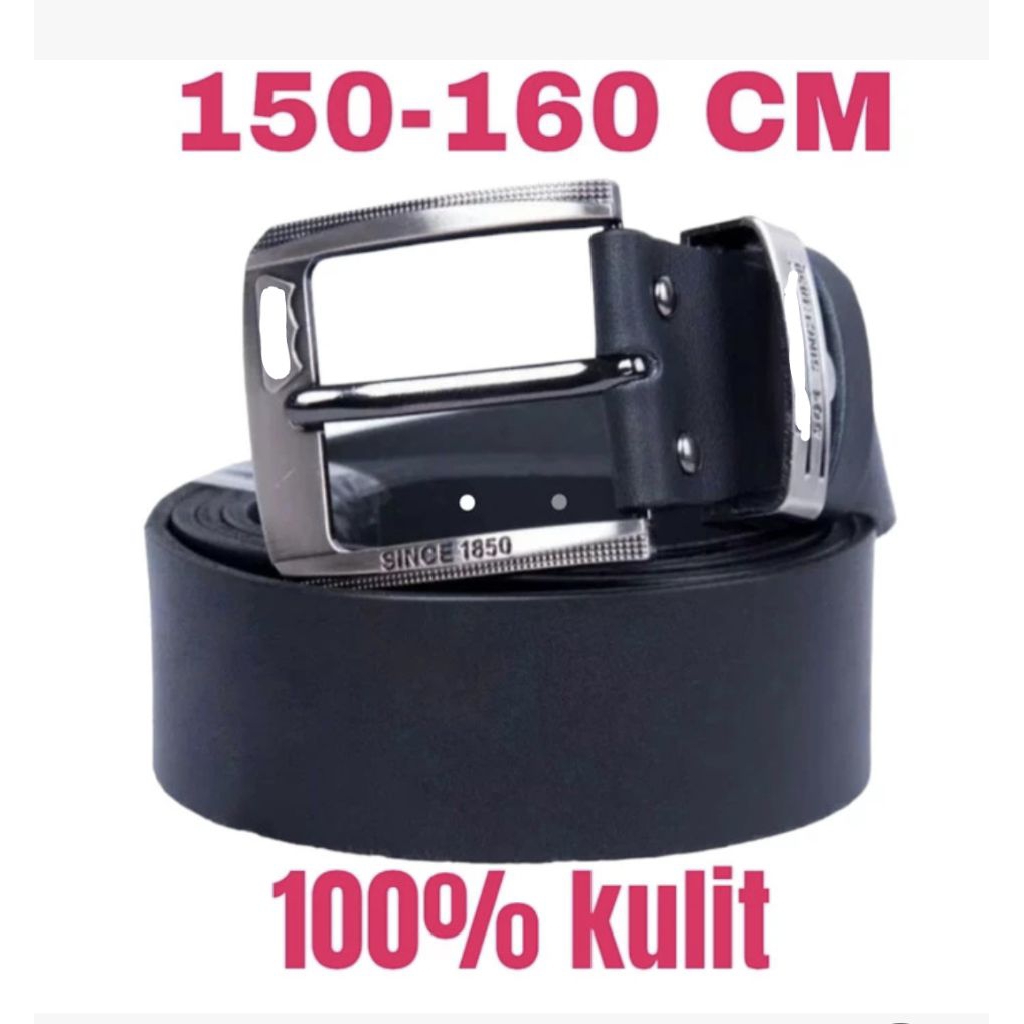 [GESPER KULIT SAPI JUMBO 150-160 CM ] Ikat Pinggang Kulit Asli pria Ikat pinggang kulit sapi origina