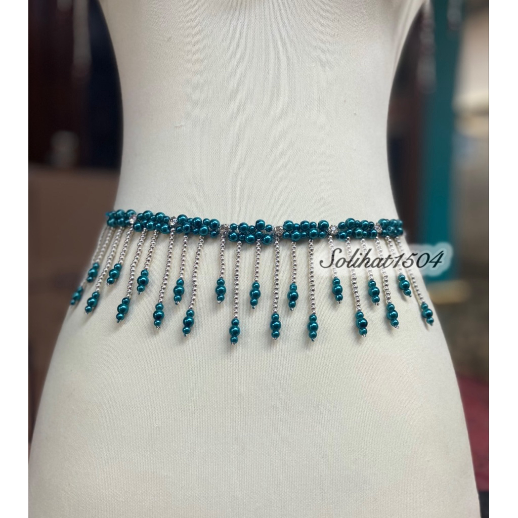 Payet juntai mewah per 10cm/payet juntai mutiara