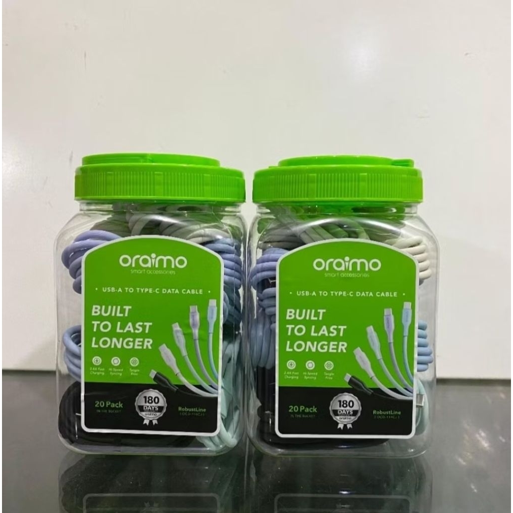 ORAIMO OCD-113C//OCD-114CJ EasyLine2 / Pcs Data Cable Type-C Faster Charging 2.4A