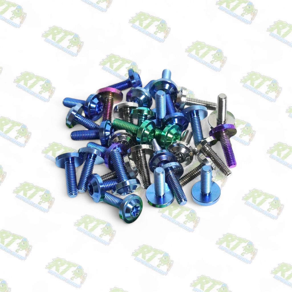 Baut Titanium M6 x 20 BIG HEAD