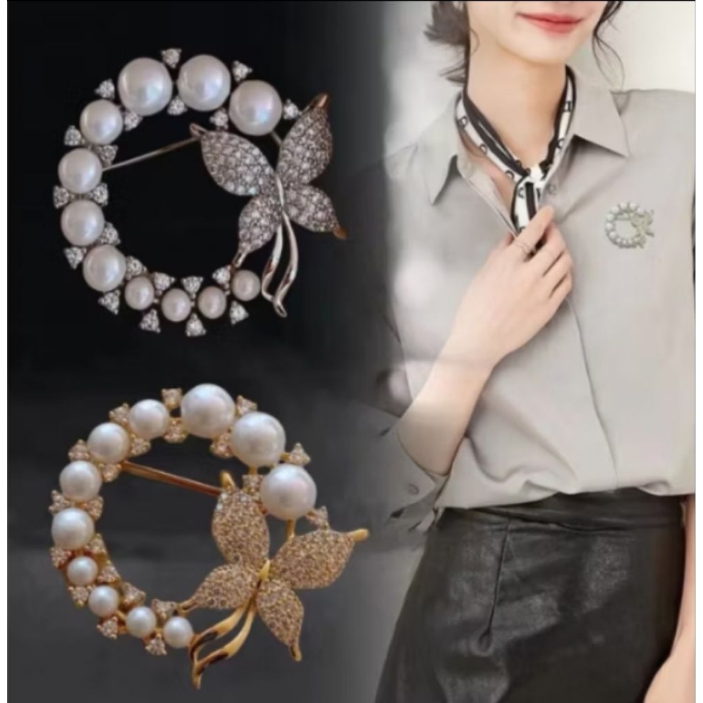 Bross Aksesoris Hijab Mewah Bross Dada Bross Jilbab Sedang Kualitas Premium