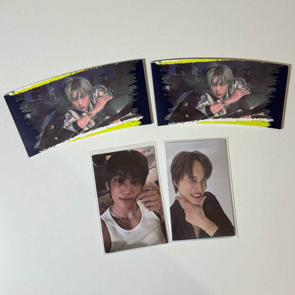 Photocard KAI Lavazza x QQ Music Cafe Cup Sleeve Event China Wait on Me PC EXO