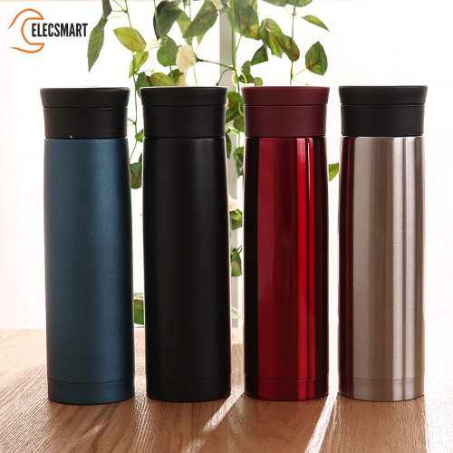 Termos Vakum Stainless Steel Kapasitas Besar 500ml, Termos Air, Kopi, Teh, Mug, Botol Portabel