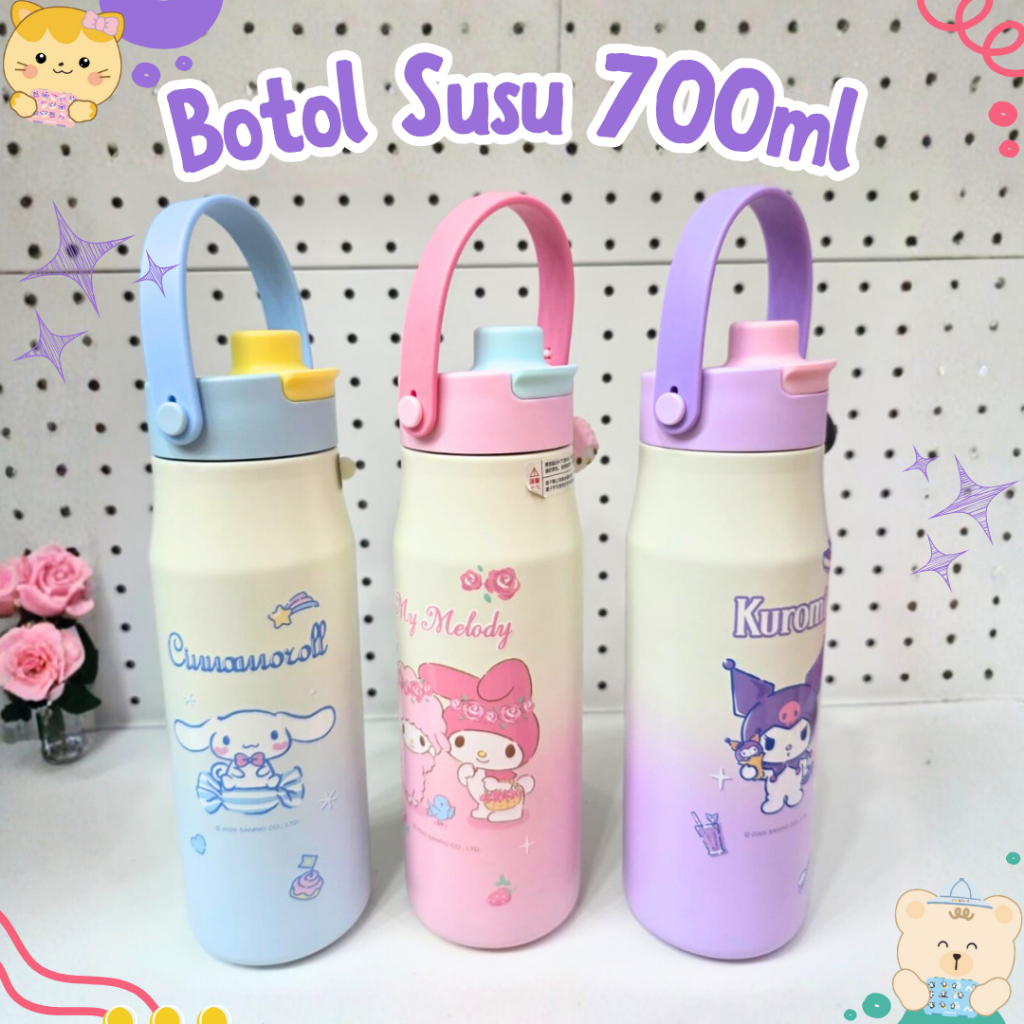 BOTOL SUSU 700ML BOTOL TUMBLR ANAK TUMBLR LUCU