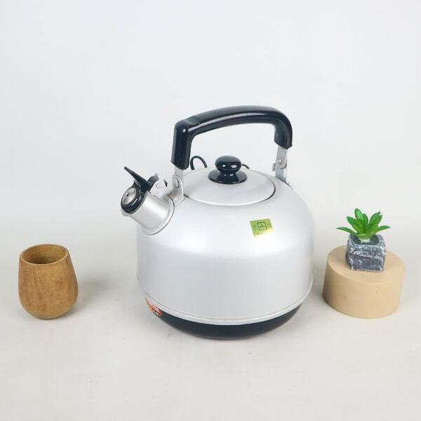 MASPION Teko Bunyi Listrik 20 cm Silver Bahan Aluminium Tebal