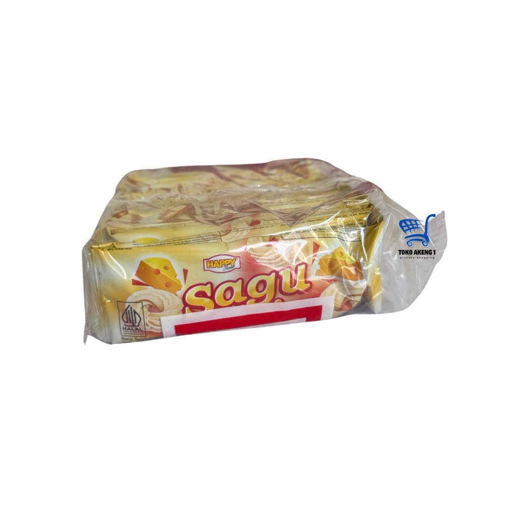 Sagu Keju Happy Time Renceng isi 20 pcs