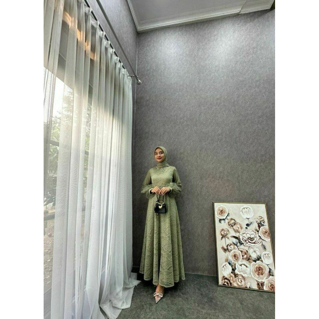 GAMIS NADINE WANITA  ALL SIZE NEW ARRIVAL