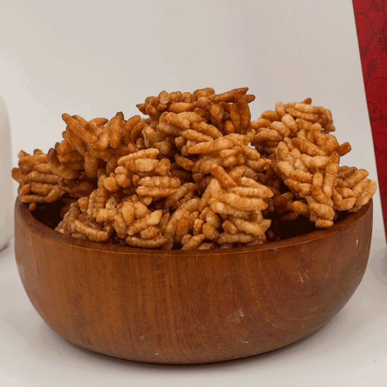 Rengginang ISKAYA Rasa Gula Merah 50g – Snack Tradisional Manis Renyah Siap Santap