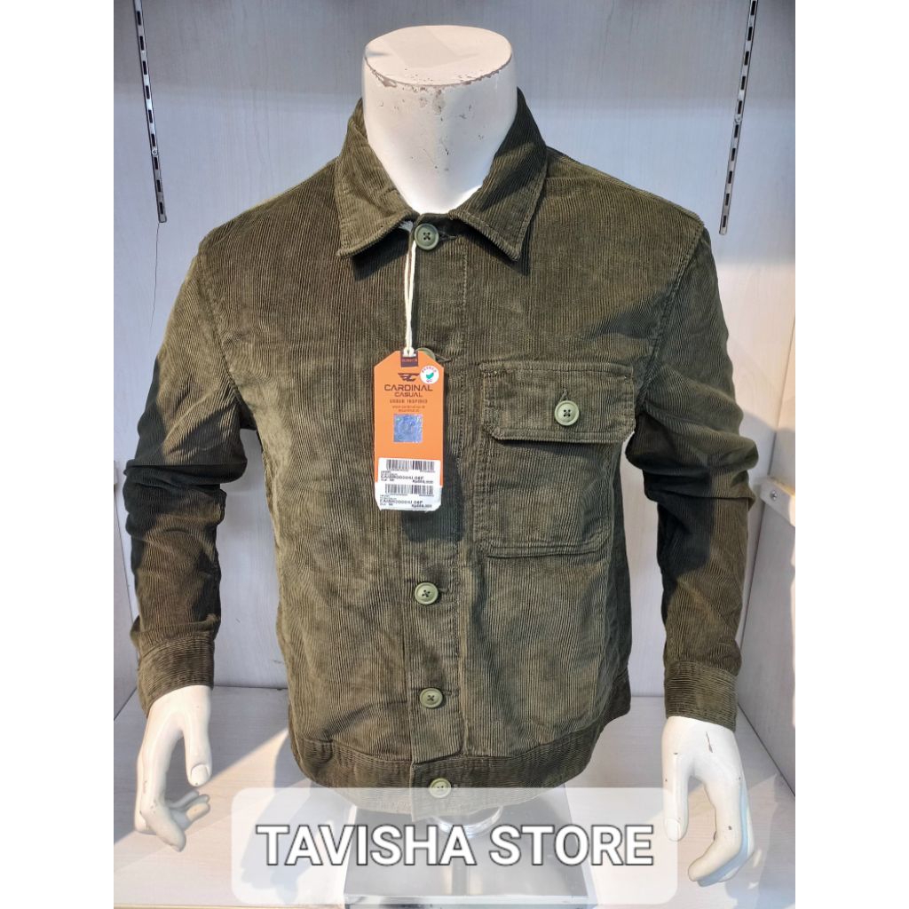 Jaket Corduroy Pria CARDINAL CASUAL [Original]