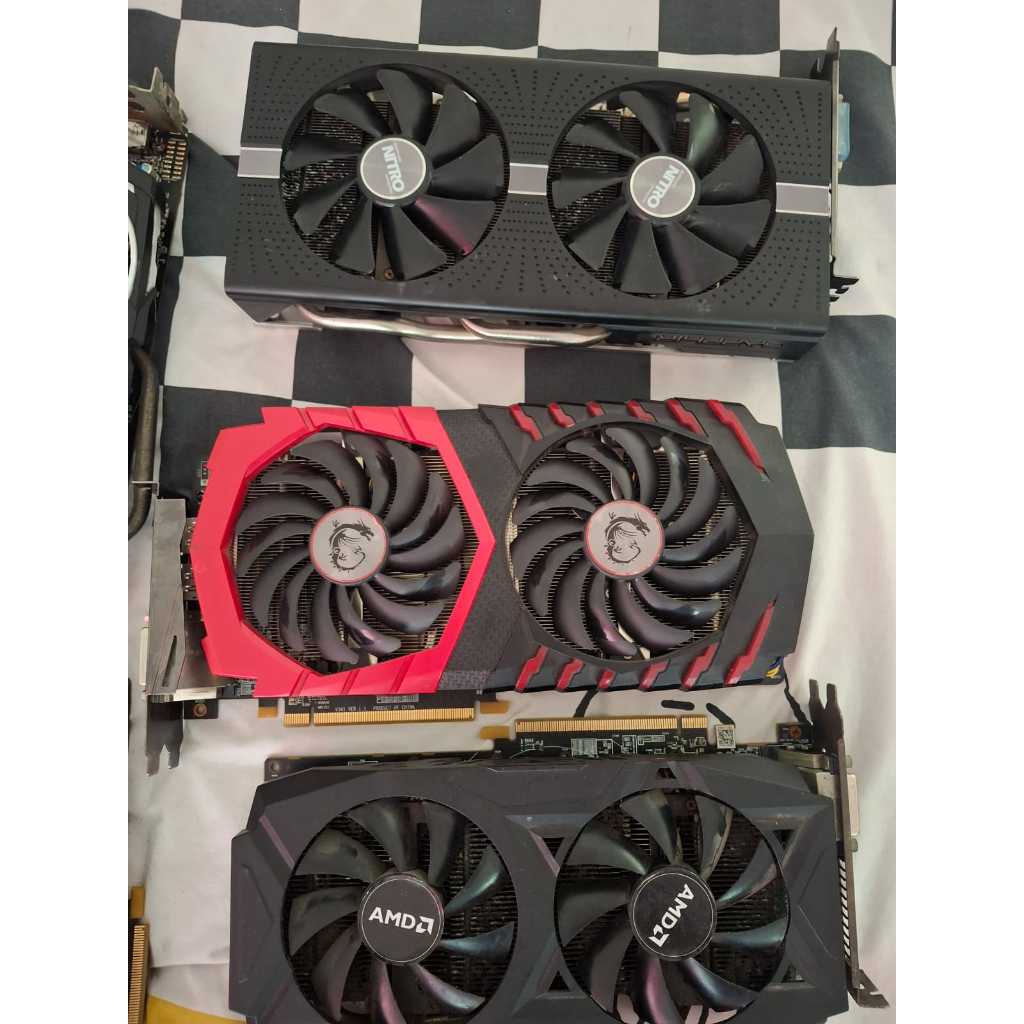 VGA Rusak RX570, RX580 (Sapphire Nitro & MSI GAmingX)