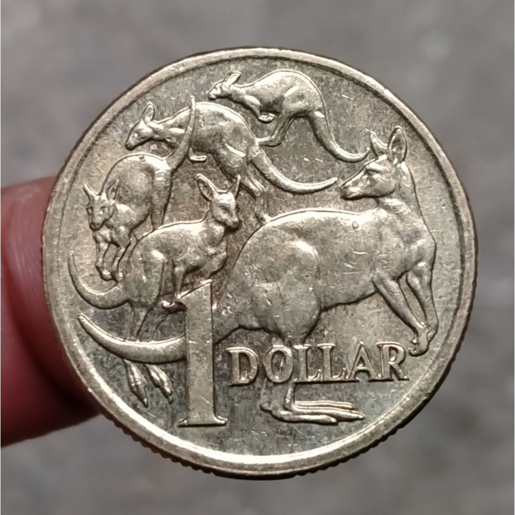 Koin Australia 1 Dollar tahun 2006