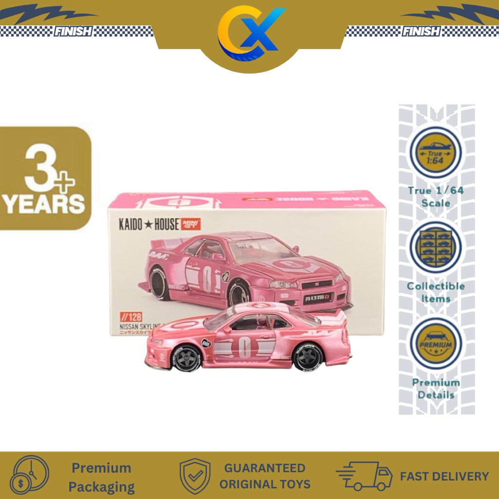 Kaido House | Nissan Skyline Pink