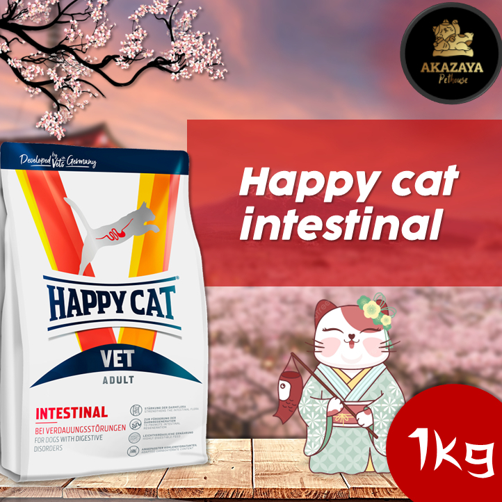 HAPPY CAT INTESTINAL | HAPPY CAT INTESTINAL KEMASAN 1KG REPACK | MAKANAN KUCING HAPPY CAT INTESTINAL
