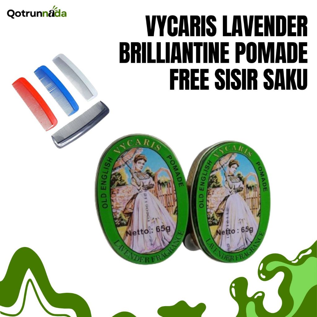 FREE SISIR SAKU - Vycaris Lavender Brilliantine Pomade