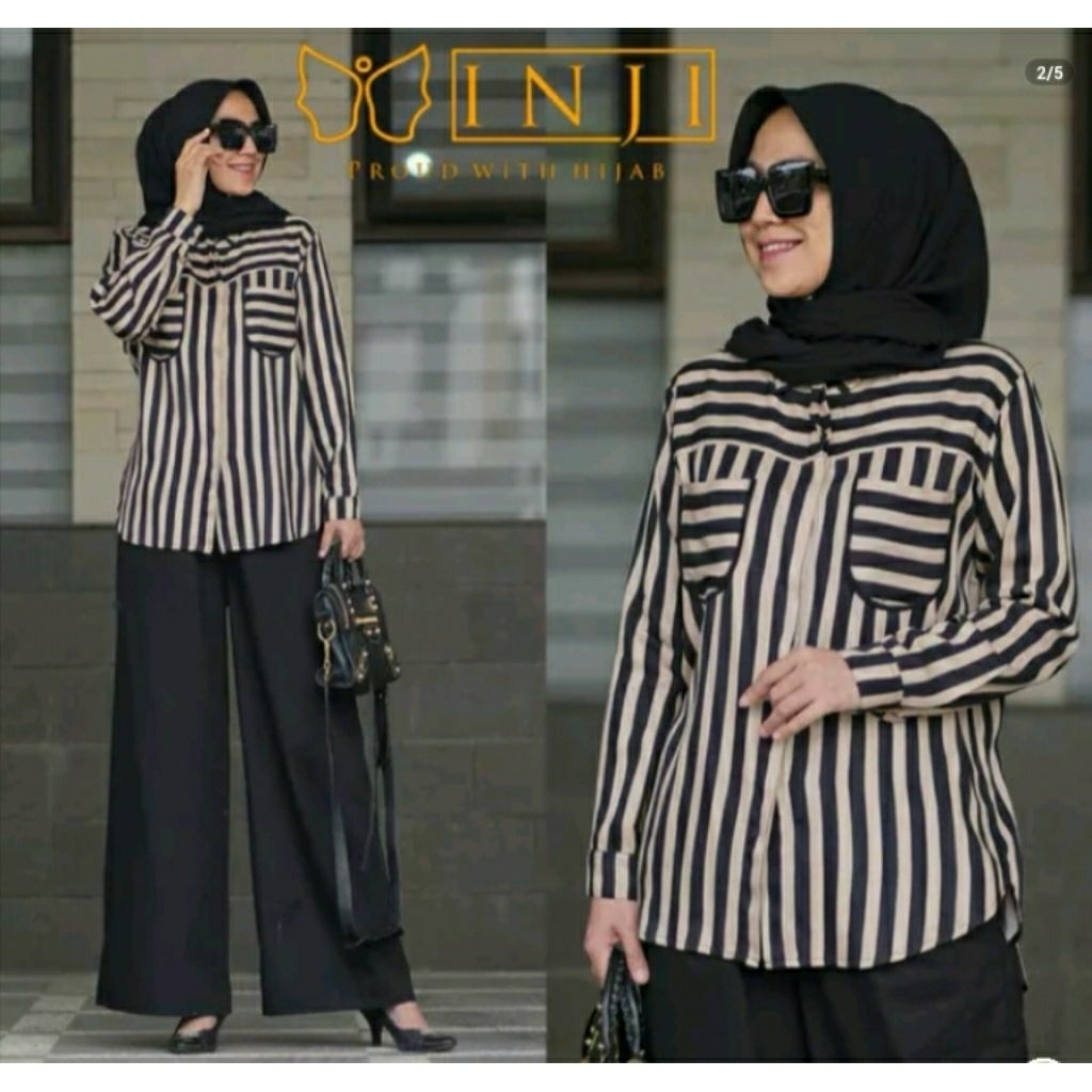 ZURI SET KULOT STELAN INJI ORIGINAL BY INJI