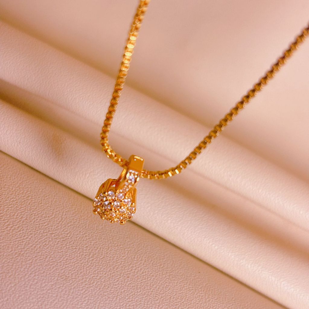 Kalung Liontin Titanium Korean Style Mewah