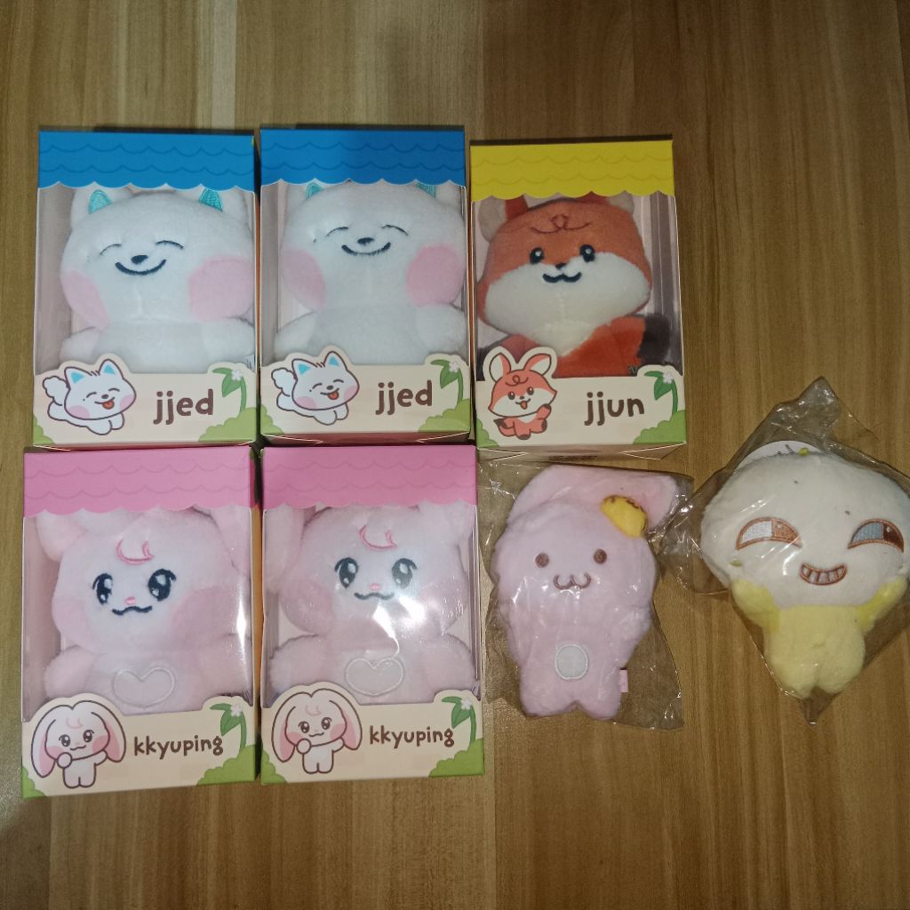 (READY STOCK) NCT DREAM DREAMIEZ PLUSH LINE FRIENDS & MAGNET DOLL SET RENJUN JENO JAEMIN CHENLE (KKY