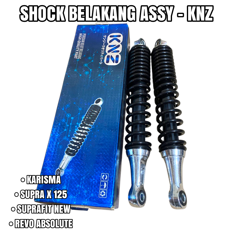 SHOCKBREAKER BELAKANG ASSY - SUPRAFIT NEW, KARISMA, SUPRA X 125, REVO ABS - KNZ