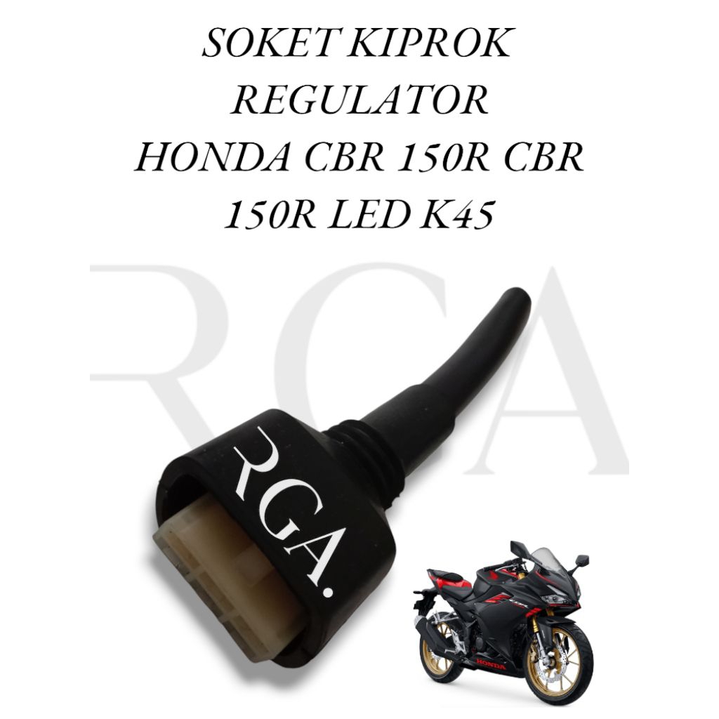 Soket Kiprok Regulator Honda Cbr 150R Cbr 150R Led K45 Kabel Soket Kiprok Honda cbr 150r