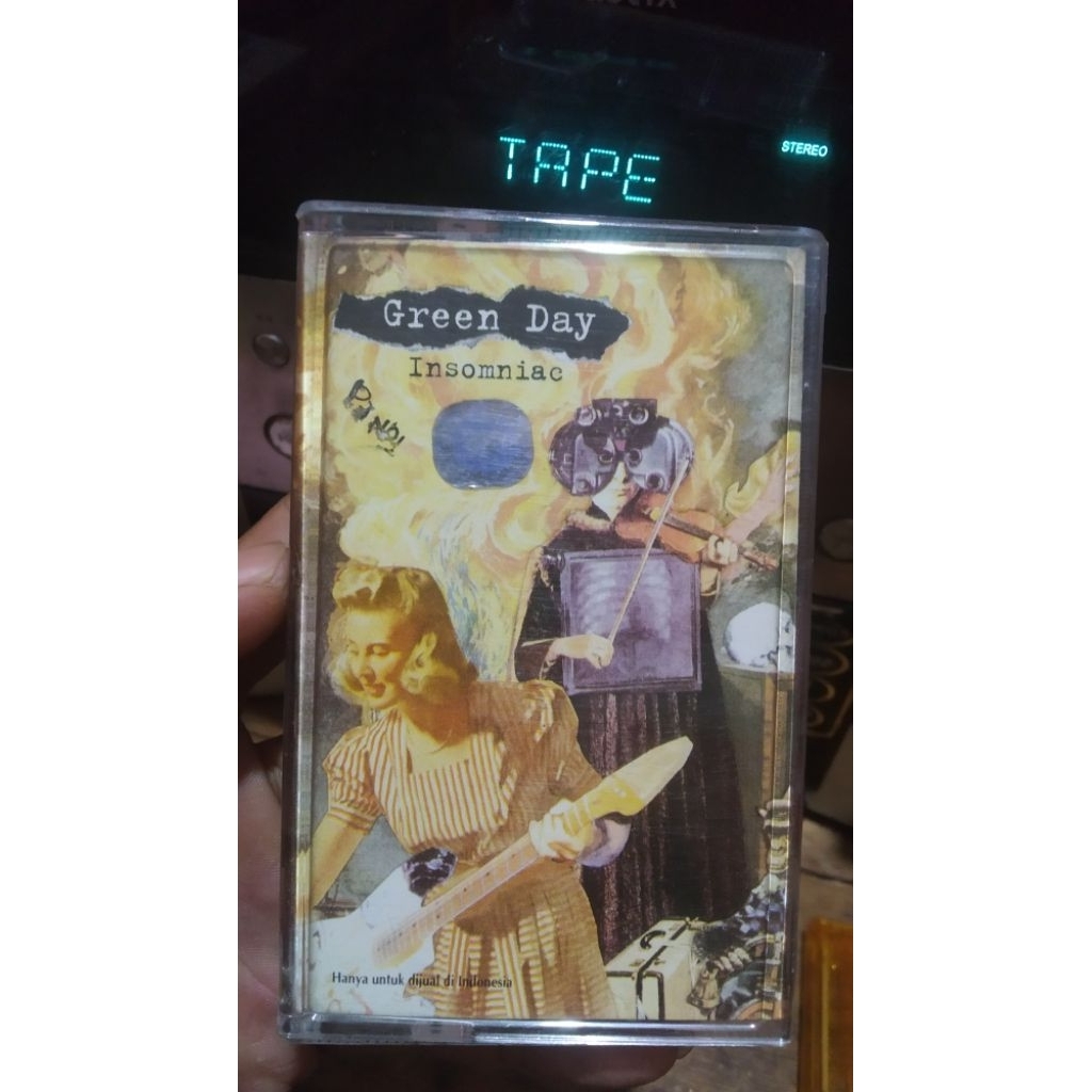 kaset pita green day-insomniac