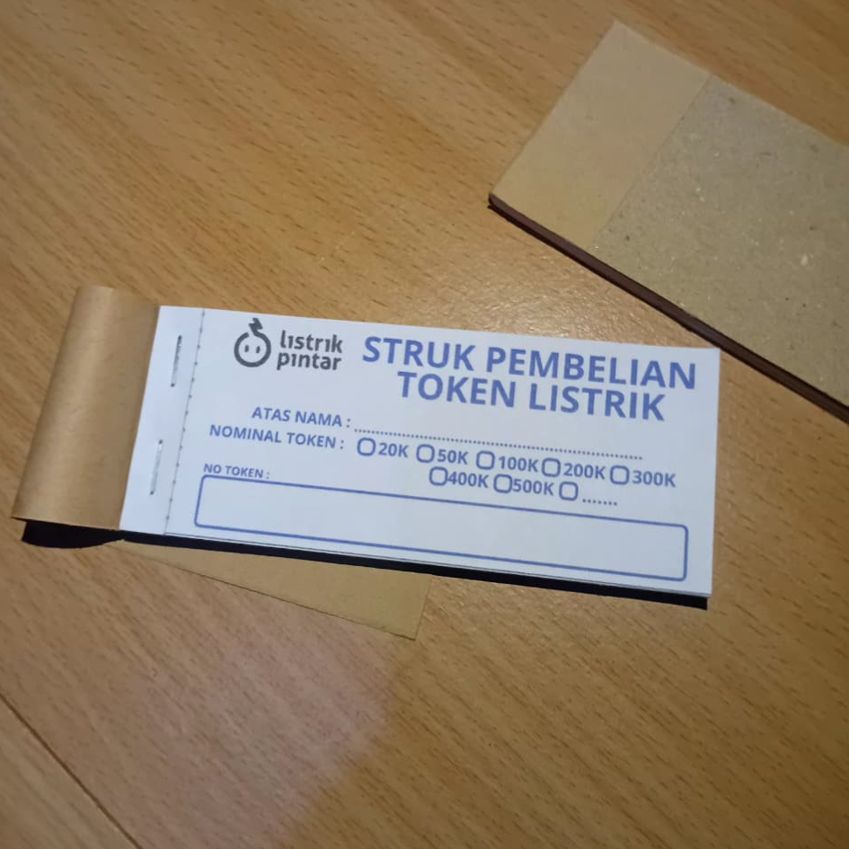 STRUK PEMBELIAN TOKEN LISTRIK TOKEN PULSA PLN MURAH BISA PAKAI NAMA TOKO