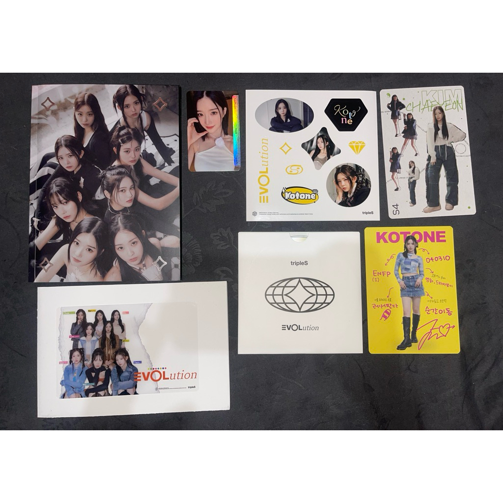 Official tripleS EVOLution Album Fullset + Yooyeon Objekt
