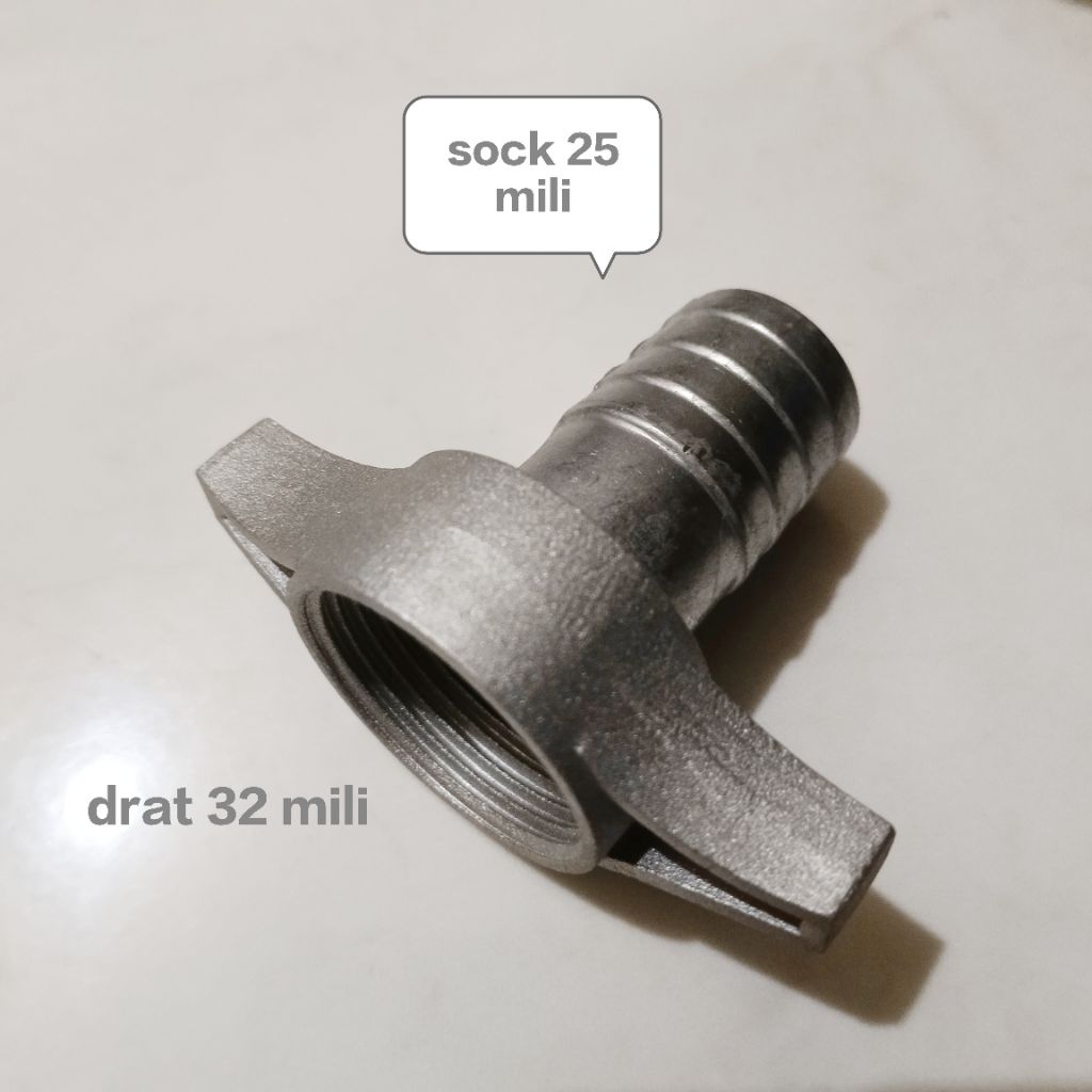 Socket coupling pompa air alkon mini miura MP-10