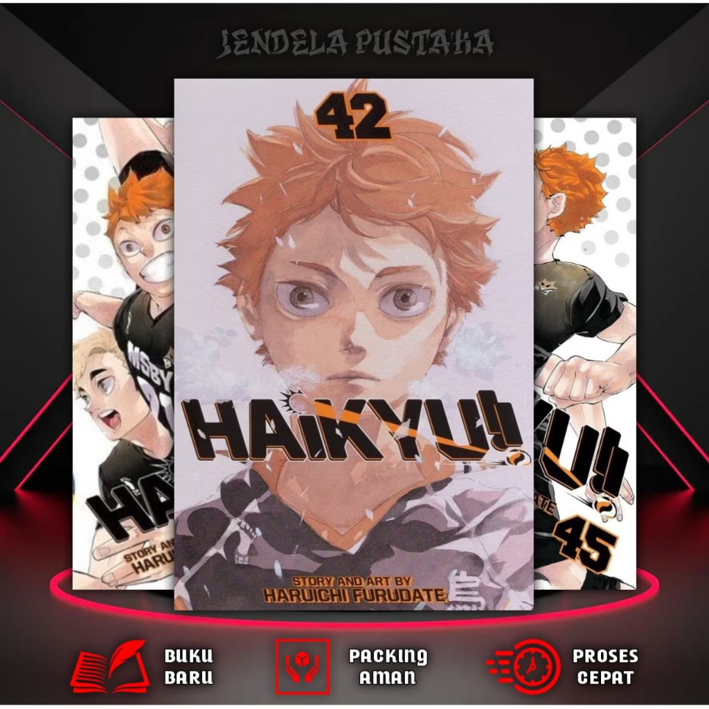 Komik Manga  Haikyuu Vol. 1-45 by Haruichi Furudate Bahasa Indonesia
