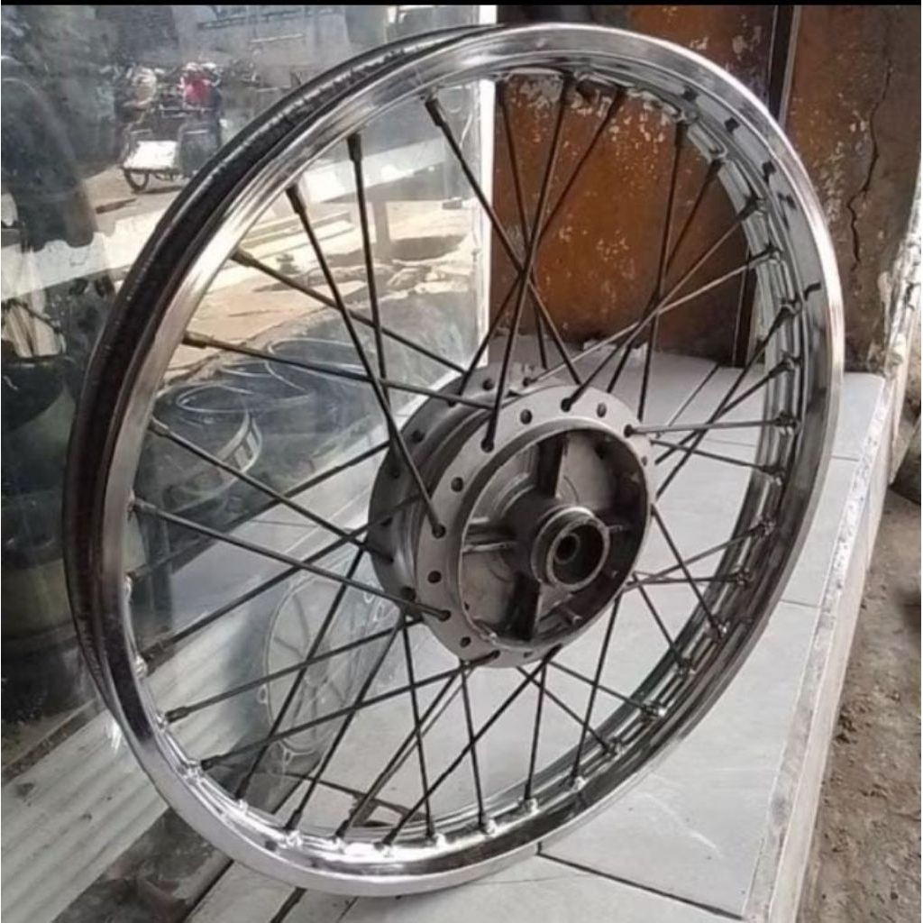 VELG BELAKANG SET TROMOL SUZUKI SMASH SHOGUN 110  SHOGUN 125 COPOTAN