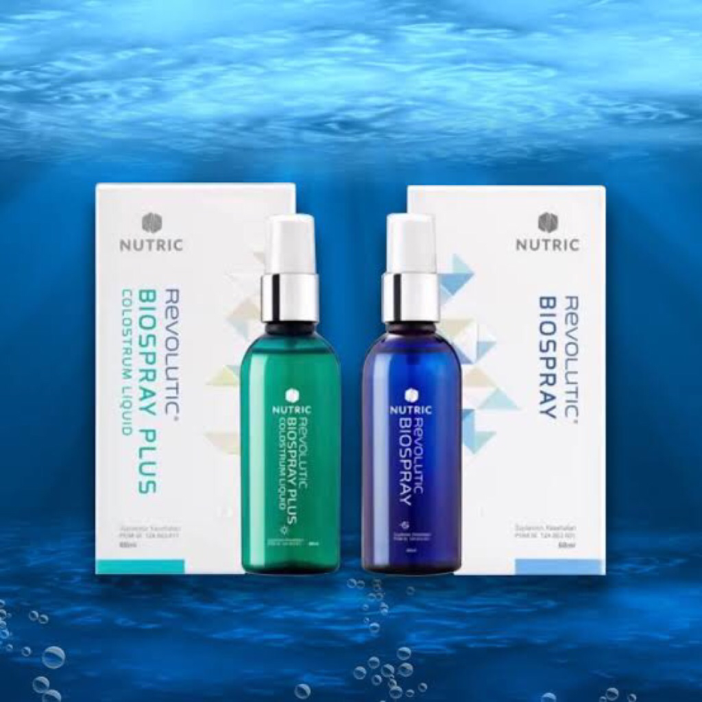 Biospray Nutric Sepasang Reguler & Plus Asli 100% Exp Aman