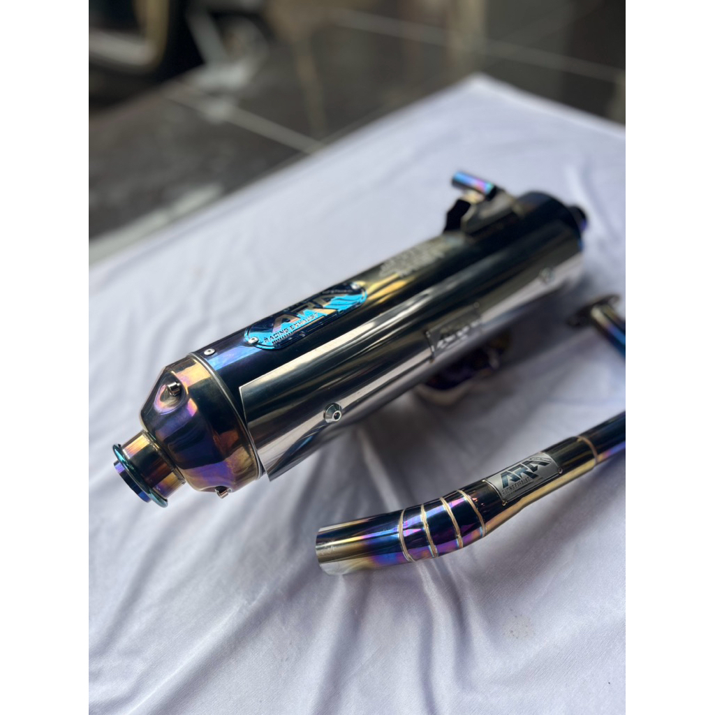 knalpot standar racing model kenochi blumon vario old,vario new,nmax ,nmax old,nmax new ori ara