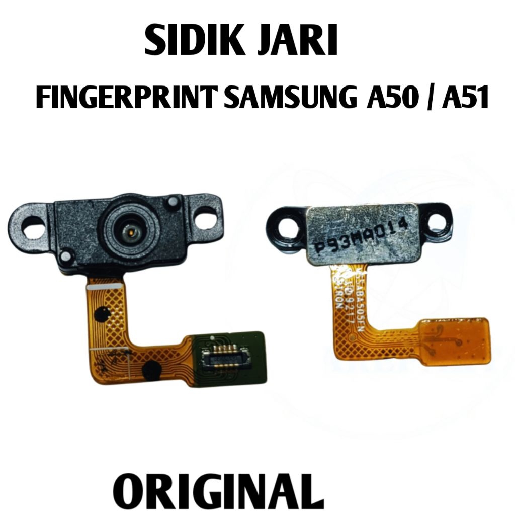 Fingerprint Samsung A50 / A51 Original Sensor Sidik Jari Lock Layar Pengganti Sparepart HP
