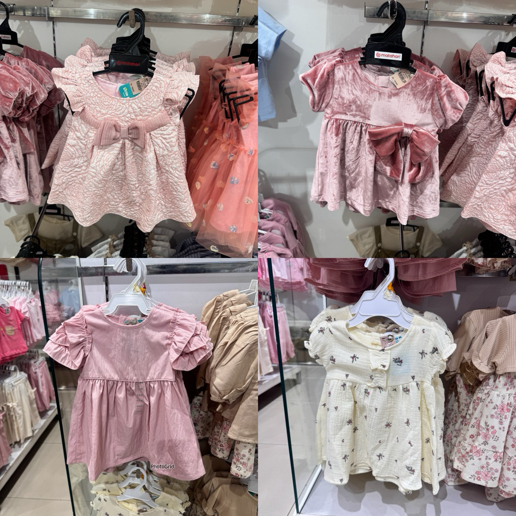 LIT*LE M BABY - NEW Dress Anak Perempuan (0-36 bulan)