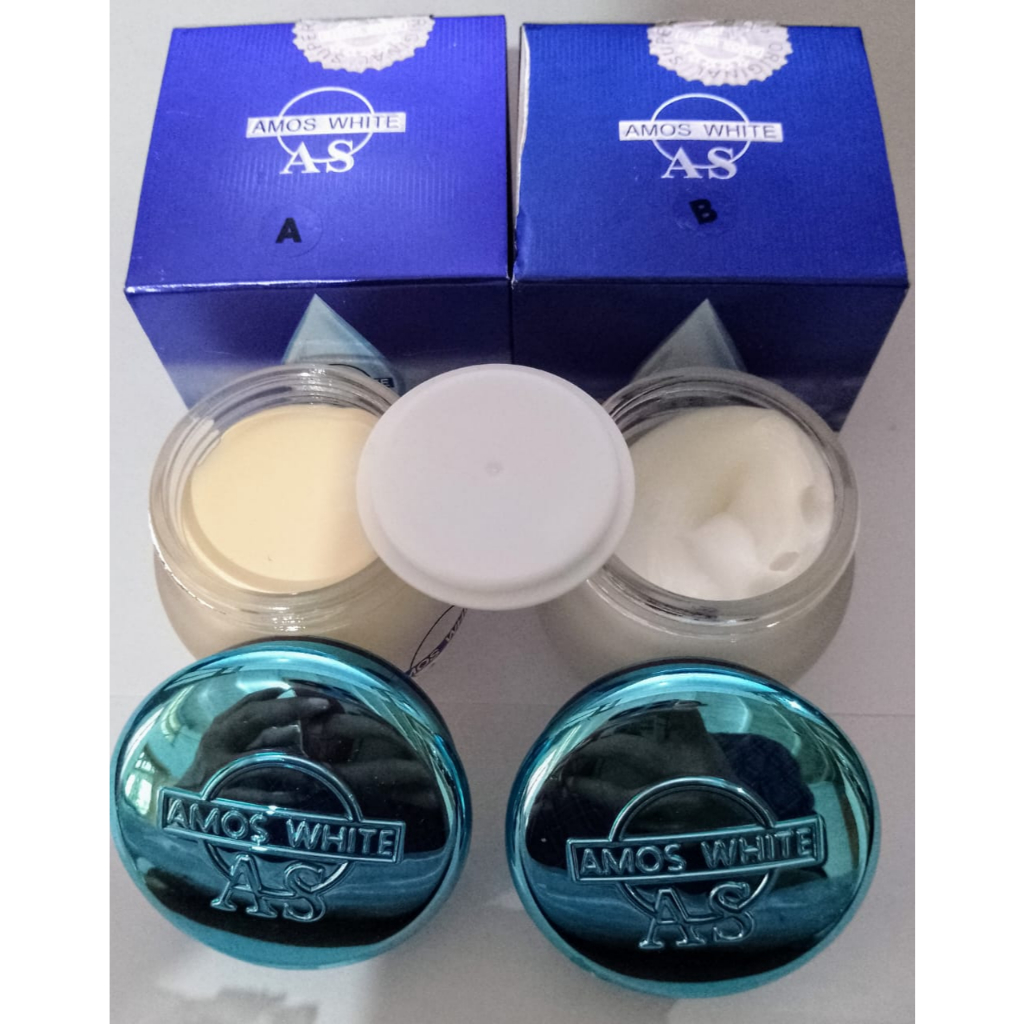 Amos Skincare Krim Siang dan Malam Original