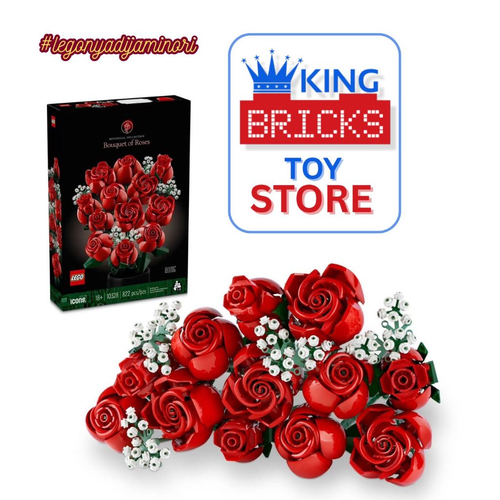 LEGO ICONS 10328 Bouquet of Roses