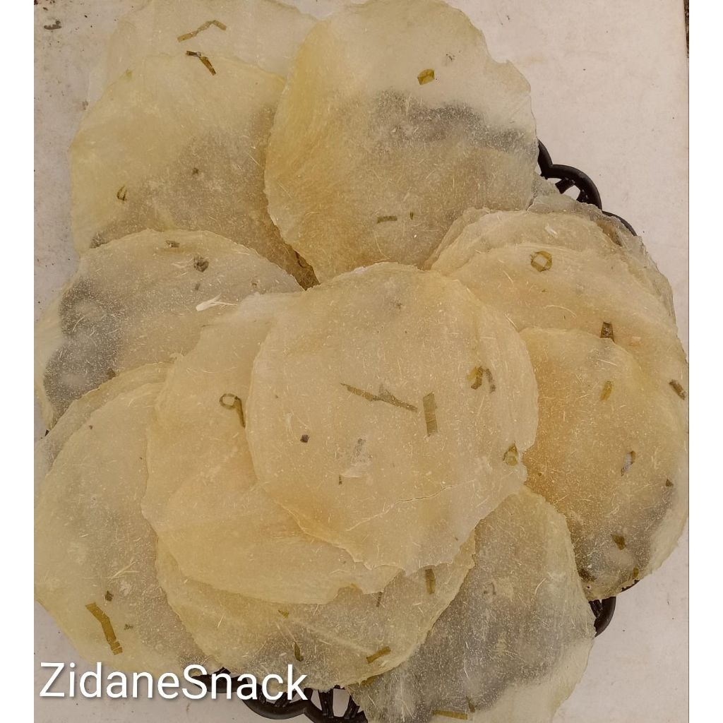 Opak singkong murah 250 gram Keripik Opak Singkong mentah original Opak singkong pedas manis murah O