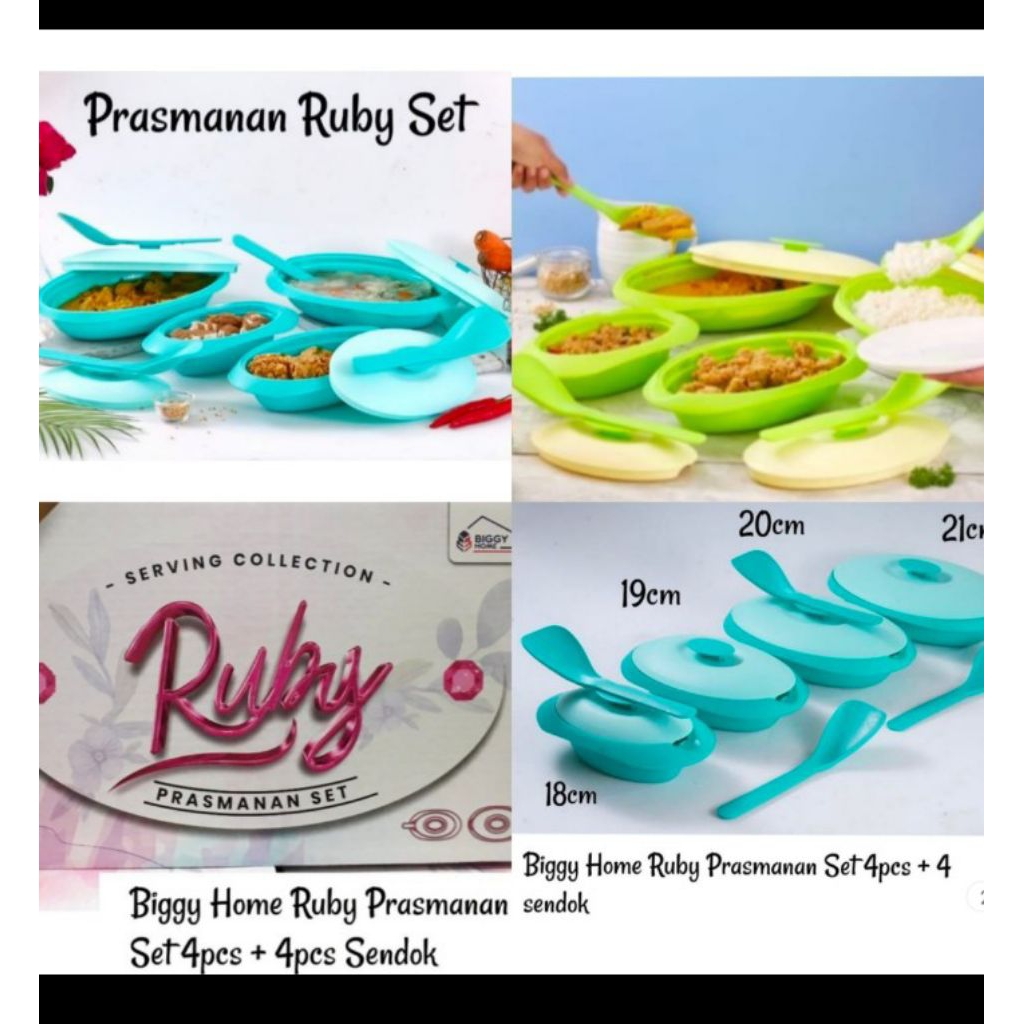PRASMANAN SET PLASTIK RUBY BIGGY